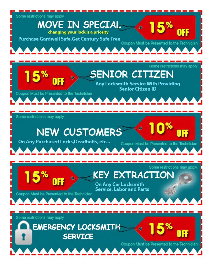 San Diego Locksmith Services, San Diego, CA 619-215-9062 - coupons22-set-five